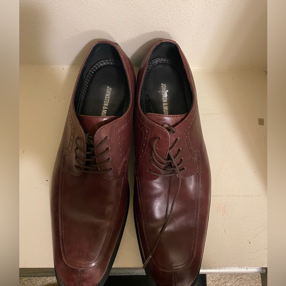 Johnston and Murphy brown wing top Oxford 9